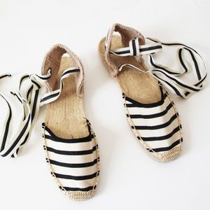 Soludos Striped Sandals